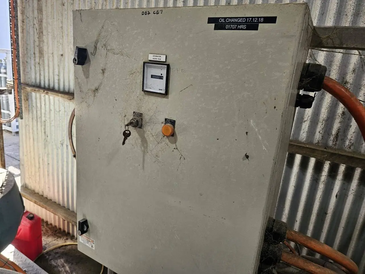 Original legacy control panel before upgrade